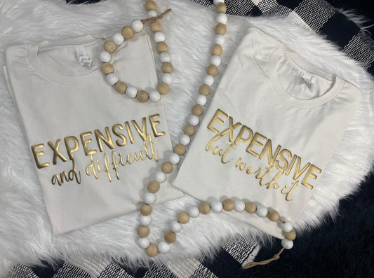 Expensive But Worth It Gold Puff